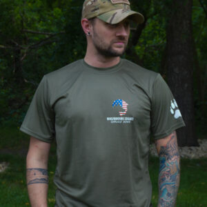 Mens Wolfhounds Legacy "airy" Polyester Blend T-Shirts