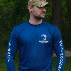 Mens Wolfhounds Legacy Long Sleeve, Polyester T-Shirts
